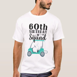 Golf 60. Geburtstagskolade T-Shirt