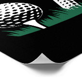 Golf 67 Sechs Sieben Alpha Slang 6 7 Meme Kinder G Poster (Ecke)