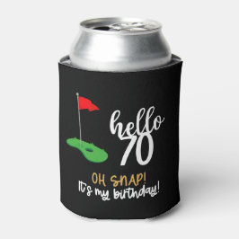 Golf 70. Geburtstag Geschenke für Golfer Dosenkühler