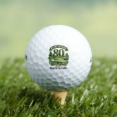 Golf 80. Geburtstag Golfball (Insitu T-Shirt)