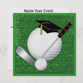 Golf Abschluss - SRF Einladung (Vorne/Hinten)