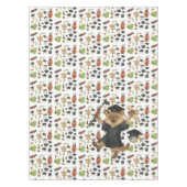 Golf Abschluss zum Thema Cat Lover Golfer Tischdecke (Vorderseite)