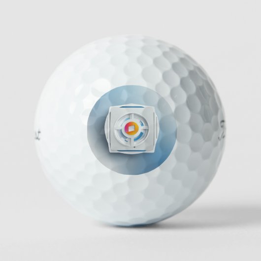 Golf Accessoires & Golf Gear > Golfplätze Golfball (Vorderseite)