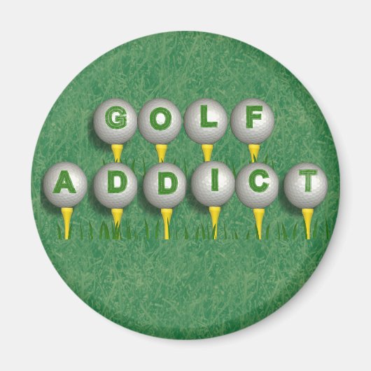 Golf Addict Magnet (Vorne)