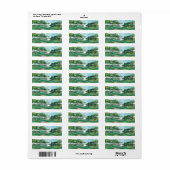 Golf-Adresse-Etikett (Vorne)