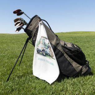 Golf Adult Birthday Golfhandtuch