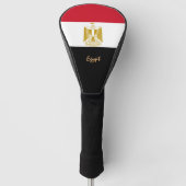 Golf Ägypten & Ägyptische Flagge / Golf Clubs Abde Golf Headcover (Vorderseite)