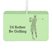 Golf Air Freshener Air Freshener Autolufterfrischer (Rückseite)