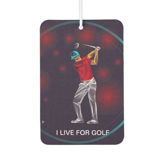 Golf Air Freshener Autolufterfrischer (Vorderseite)