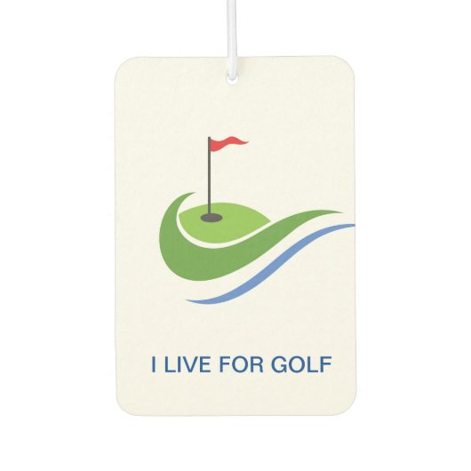 Golf Air Freshener Autolufterfrischer (Vorderseite)