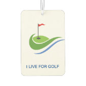 Golf Air Freshener Autolufterfrischer (Rückseite)