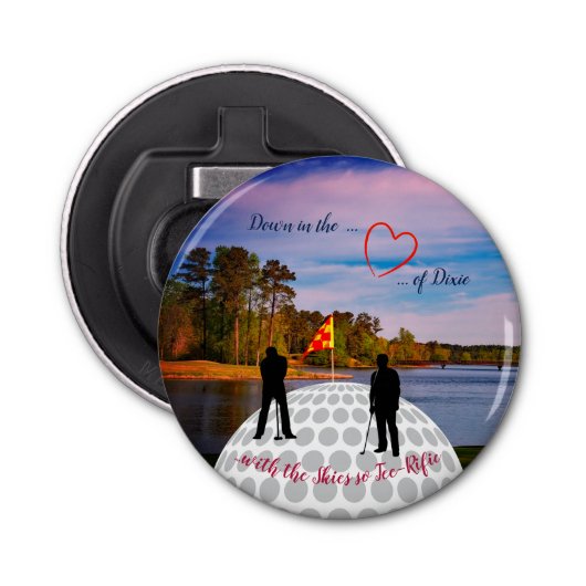 Golf Alabama Flaschenöffner (Vorderseite)