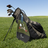 Golf Albatross lustige Geschenke für Golfer Golf H Golfhandtuch (Gras)