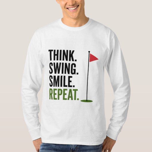 Golf Alltag T-Shirt (Vorderseite)