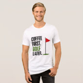 Golf Alltag Tri-Blend Shirt (Vorderseite voll)
