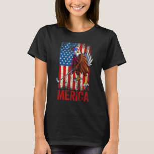 Golf American Eagle 4. Juli Jungs Kinder Amerikane T-Shirt