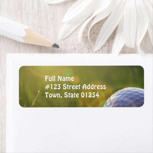 Golf an einem sonnigen Tag (Insitu)