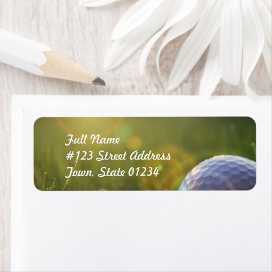 Golf an einem sonnigen Tag (Insitu)