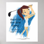 Golf-Angebot Poster (Vorne)