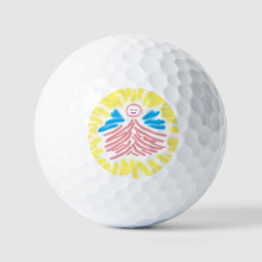 Golf Angel 3 Golfplätze Golfball (Vorderseite)