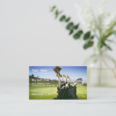 Golf-Anweisung Visitenkarte (Stehend Vorderseite)