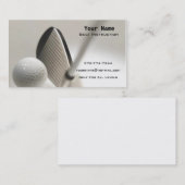 Golf-Anweisung Visitenkarte (Vorne/Hinten)