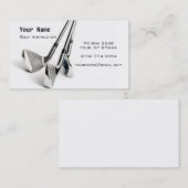 Golf-Anweisung Visitenkarte (Vorne/Hinten)