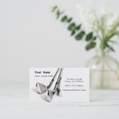 Golf-Anweisung Visitenkarte (Stehend Vorderseite)