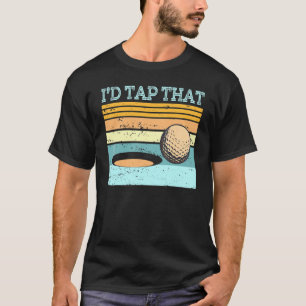 Golf Apparel Id Gestochen, dass Golfball Ball Golf T-Shirt