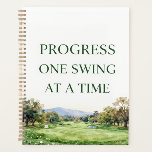 Golf-Aquarell-Hängeregister Planer (Vorderseite)