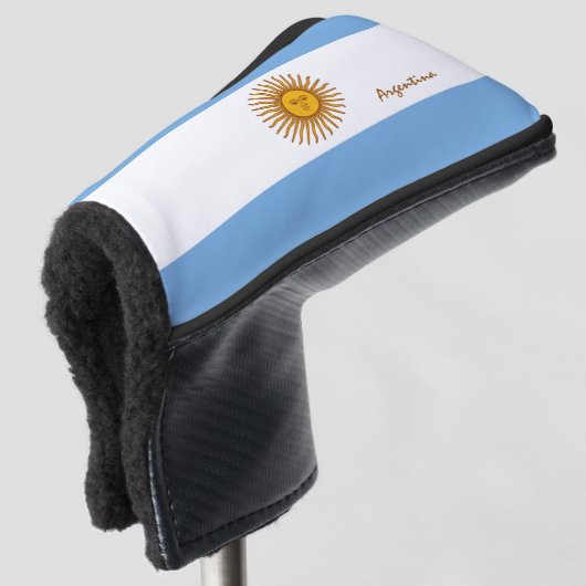 Golf Argentina Flagge /Golf Clubs Abdeckung Golf Headcover (3/4 Vorderseite)