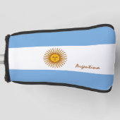 Golf Argentina Flagge /Golf Clubs Abdeckung Golf Headcover (Vorderseite)