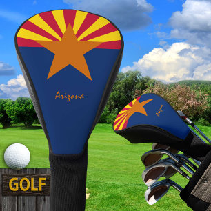 Golf Arizona & Arizona Flag / Golf Clubs Abdeckung Headcover