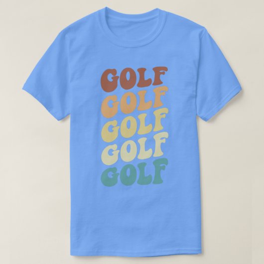 Golf Art T-Shirt (Design vorne)
