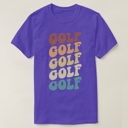 Golf Art T-Shirt (Design vorne)