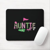 Golf Auntie Nk Hole in einem Golf 1st Birthday Gir Mousepad (Mit Mouse)