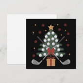 Golf-Ausrüstung Weihnachtsbaum Weihnachten Golf (Vorne/Hinten)