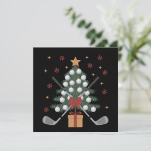 Golf-Ausrüstung Weihnachtsbaum Weihnachten Golf