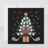 Golf-Ausrüstung Weihnachtsbaum Weihnachten Golf (Vorderseite)