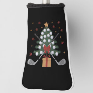 Golf-Ausrüstung Weihnachtsbaum Weihnachten Golf Headcover