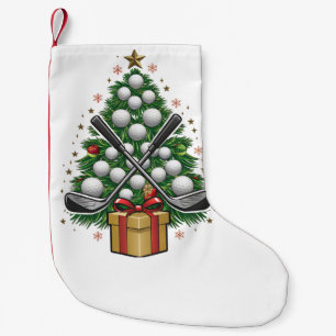 Golf-Ausrüstung Weihnachtsbaum Weihnachten Golf Kleiner Weihnachtsstrumpf