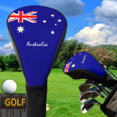 Golf Australia & Aussie Flag / Golf Clubs Covers Golf Headcover