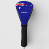 Golf Australia & Aussie Flag / Golf Clubs Covers Headcover (Vorderseite)