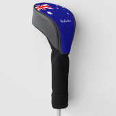 Golf Australia & Aussie Flag / Golf Clubs Covers Headcover (angewinkelt)