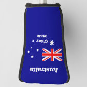 Golf Australia Flag & G'day Mate /Golf Clubs Cover Golf Headcover (Rotieren 90)