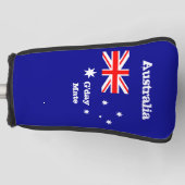 Golf Australia Flag & G'day Mate /Golf Clubs Cover Golf Headcover (Vorderseite)
