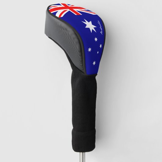 Golf Australia Flag /Golf Clubs Covers Golf Headcover (angewinkelt)