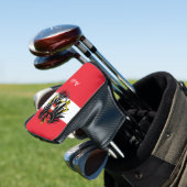 Golf Austria & Austrian Flag / Golf Clubs Abdeckun Headcover (In Situ)
