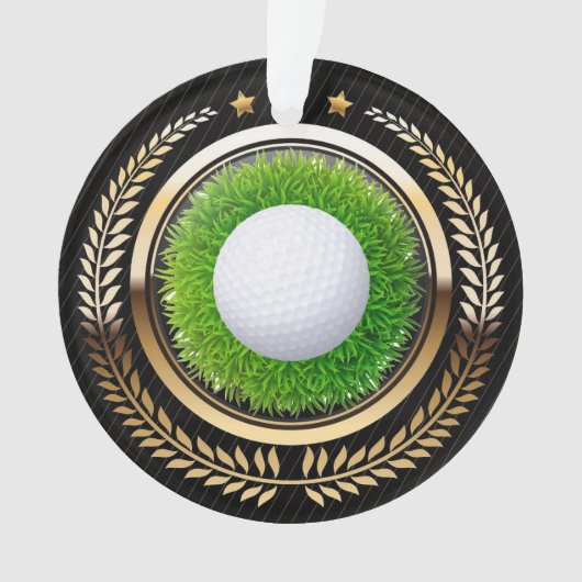 Golf Award, Geschenk, Ornament (Vorderseite)