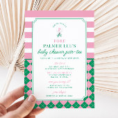 Golf Baby Dusche Par-tee Einladung